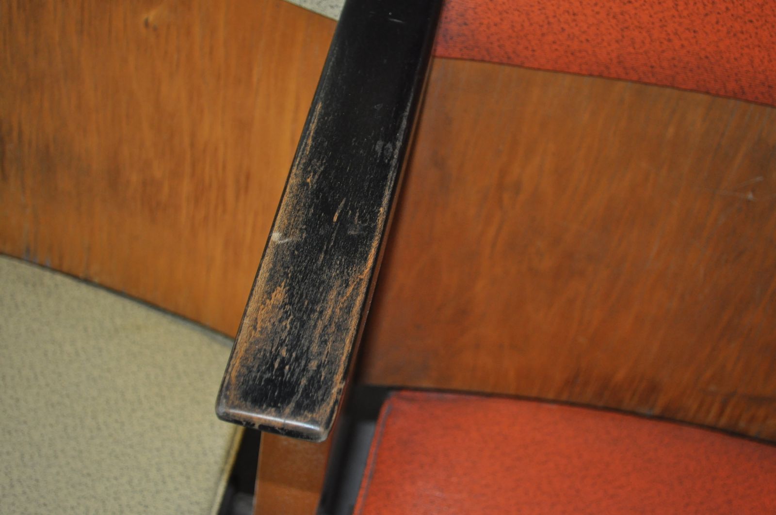 Mid Century Hungarian Cinema Seats Circa 1950s / 2 St photo furniture