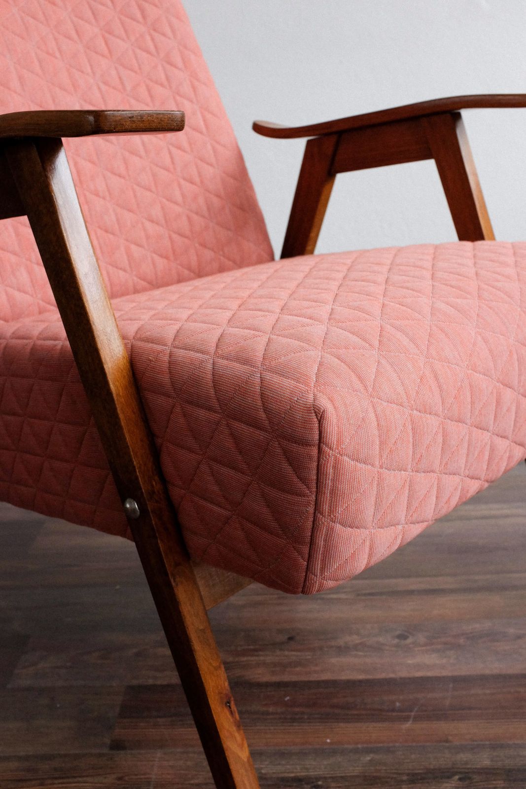 photo vintage Vintage Armchairs Made In Czechoslovakia, Set Of 2, 1960s