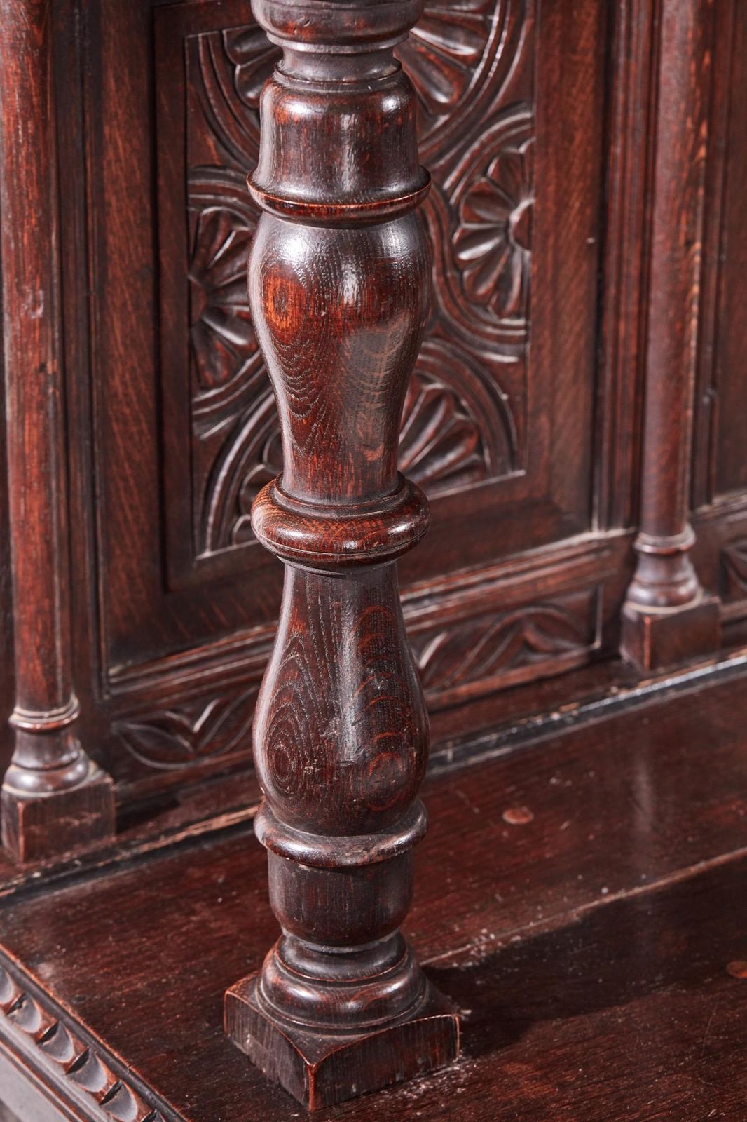 Fantastic 19th Century Antique Carved Oak Dresser photo 2885.0
