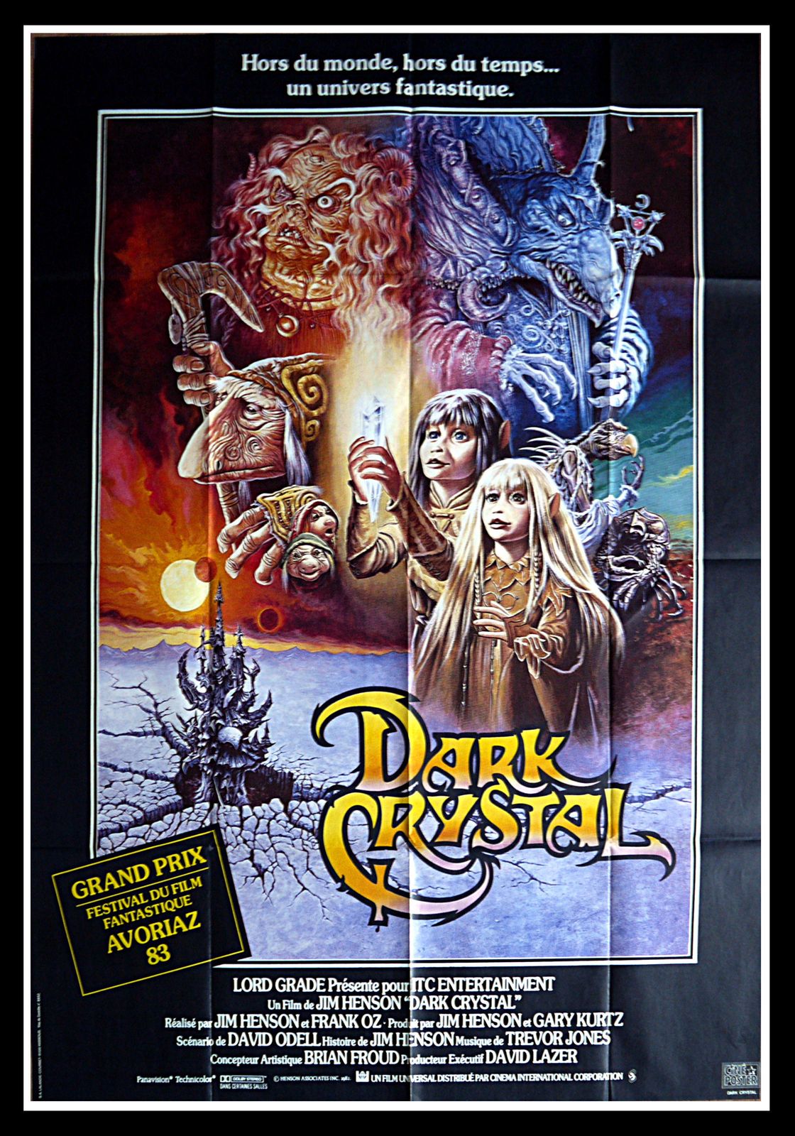 Movie Poster "Dark Crystal" Jim Henson & Frank Oz