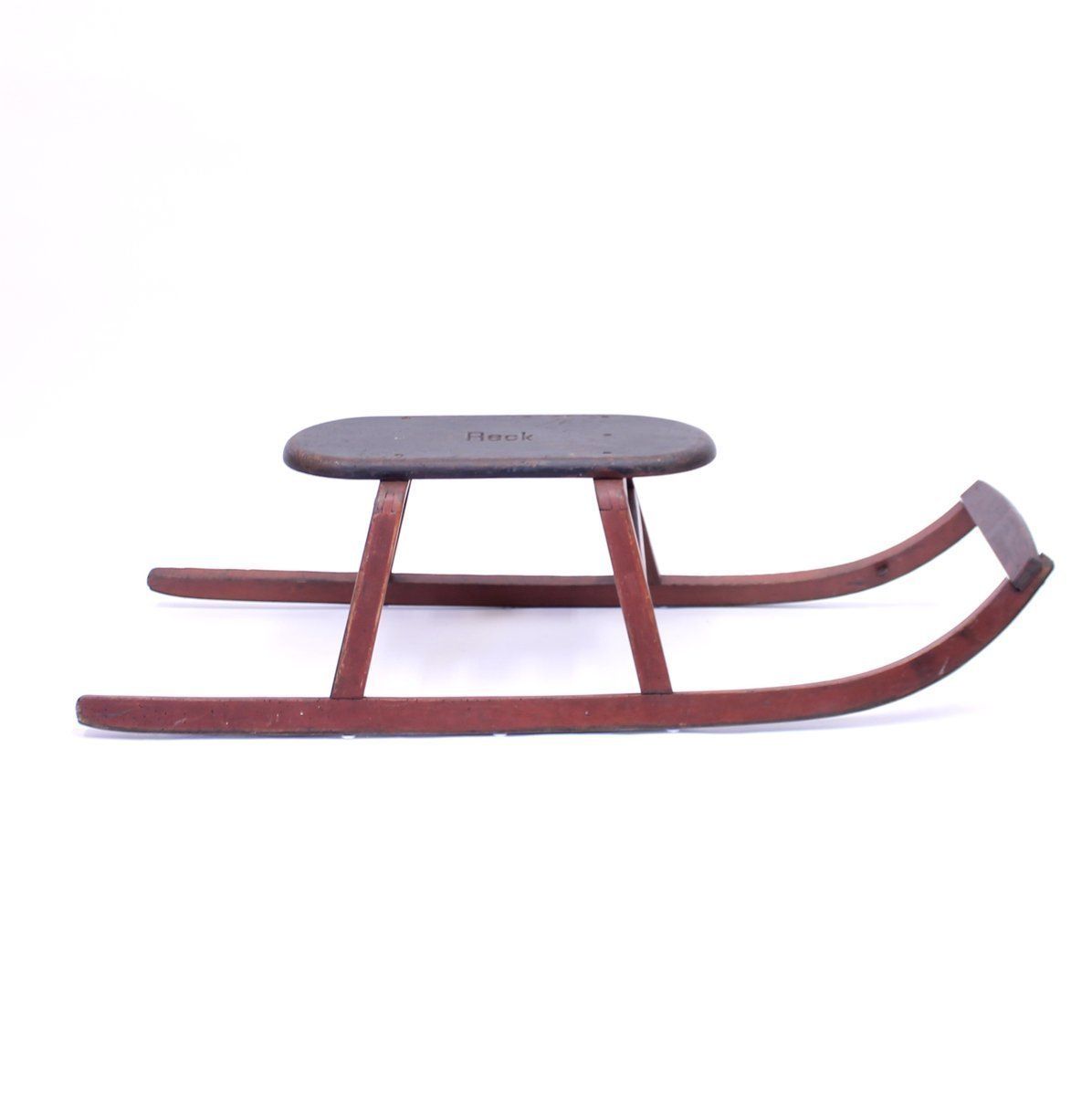 Vintage Wooden Sled, 1940s