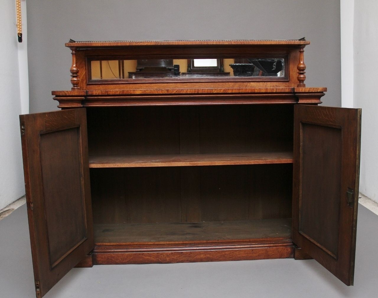 19th Century Pollard Oak Cabinet photo for sale