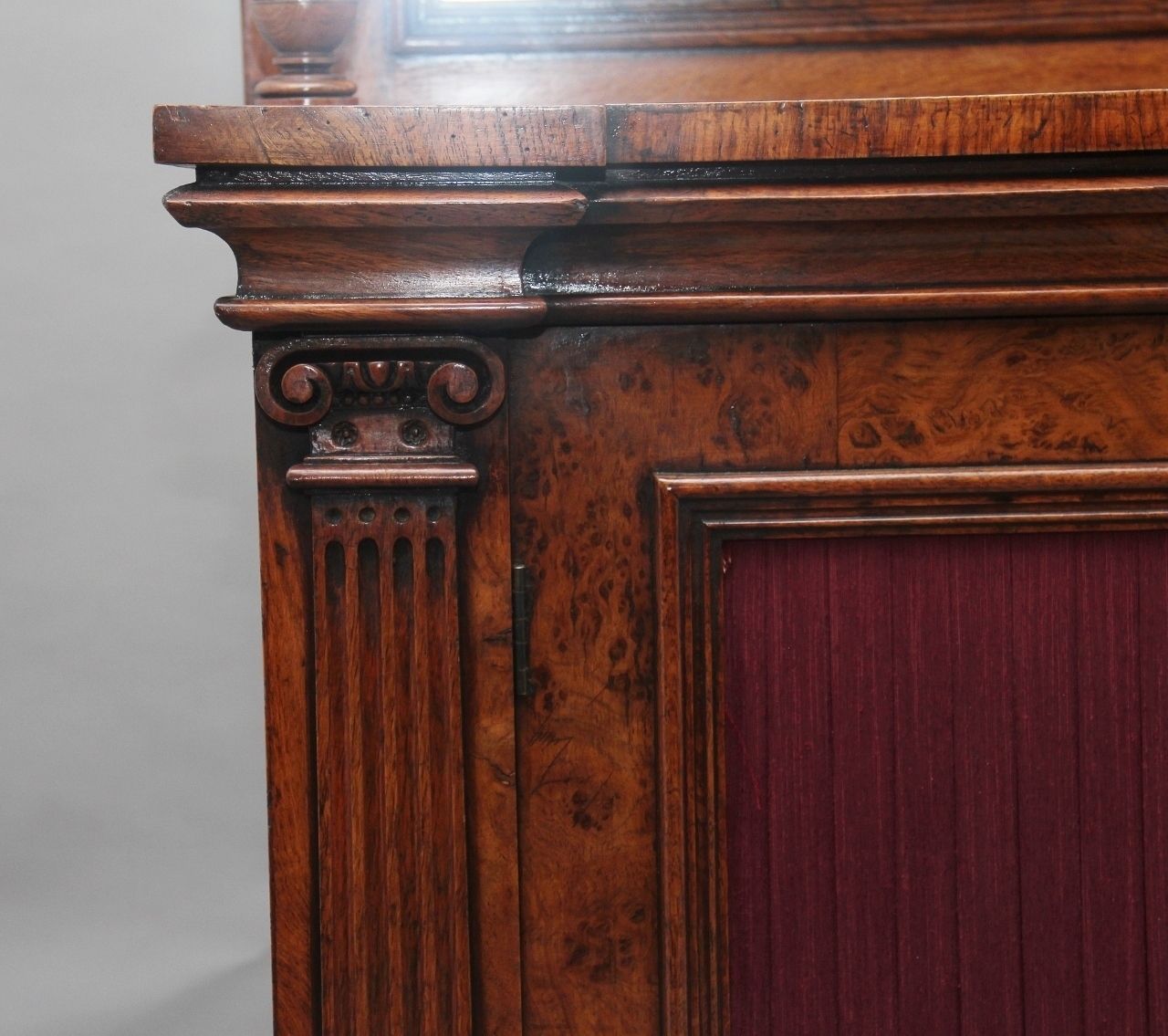 photo buy 19th Century Pollard Oak Cabinet