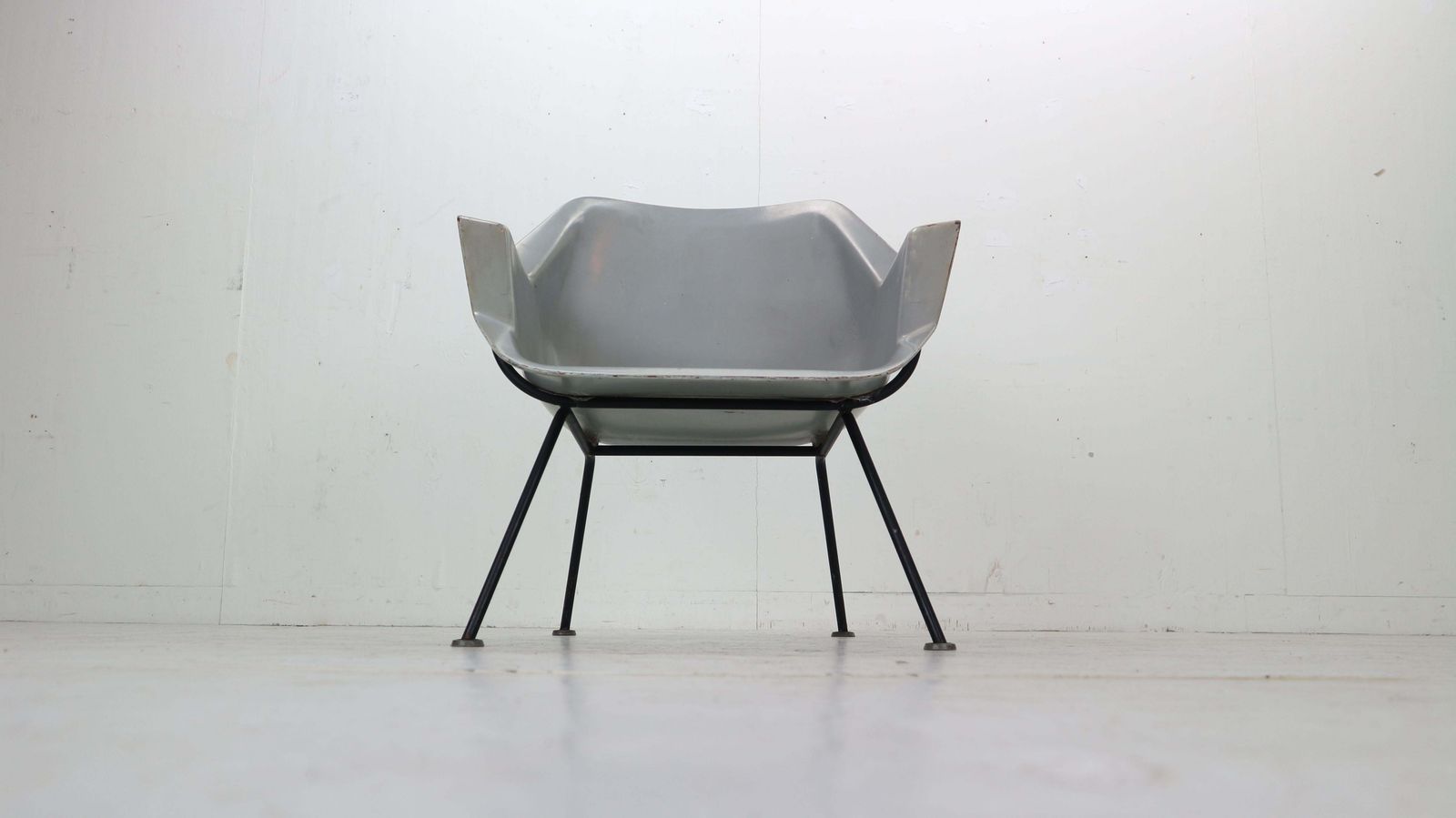416 Fiberglass Shell Chair By Wim Rietveld & Andre Cordemeyer For Gispen, 1950s photo 4393.0