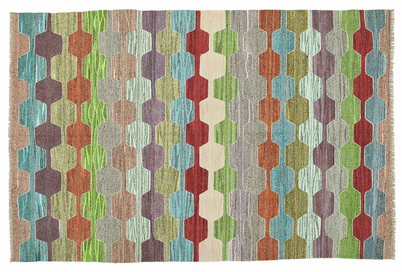 Tribal Kilim 205 X 313 Sku 26638 photo buy