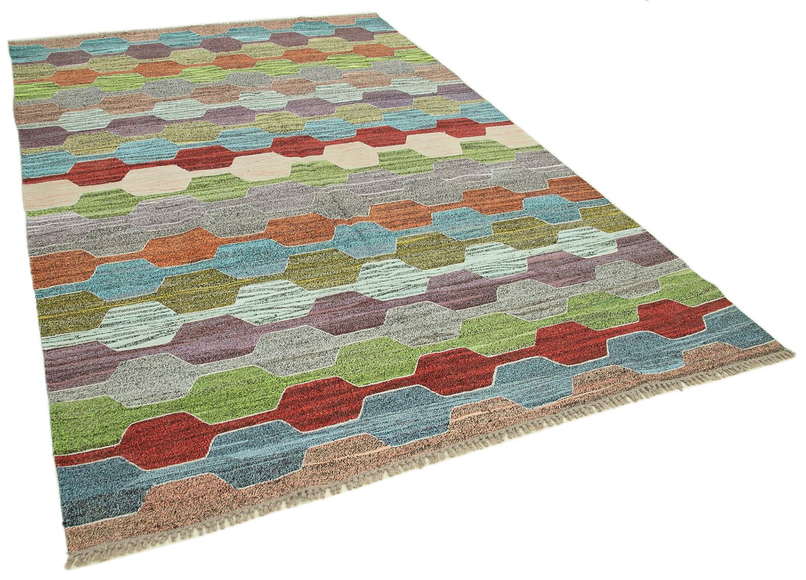 Tribal Kilim 205 X 313 Sku 26638 photo furniture