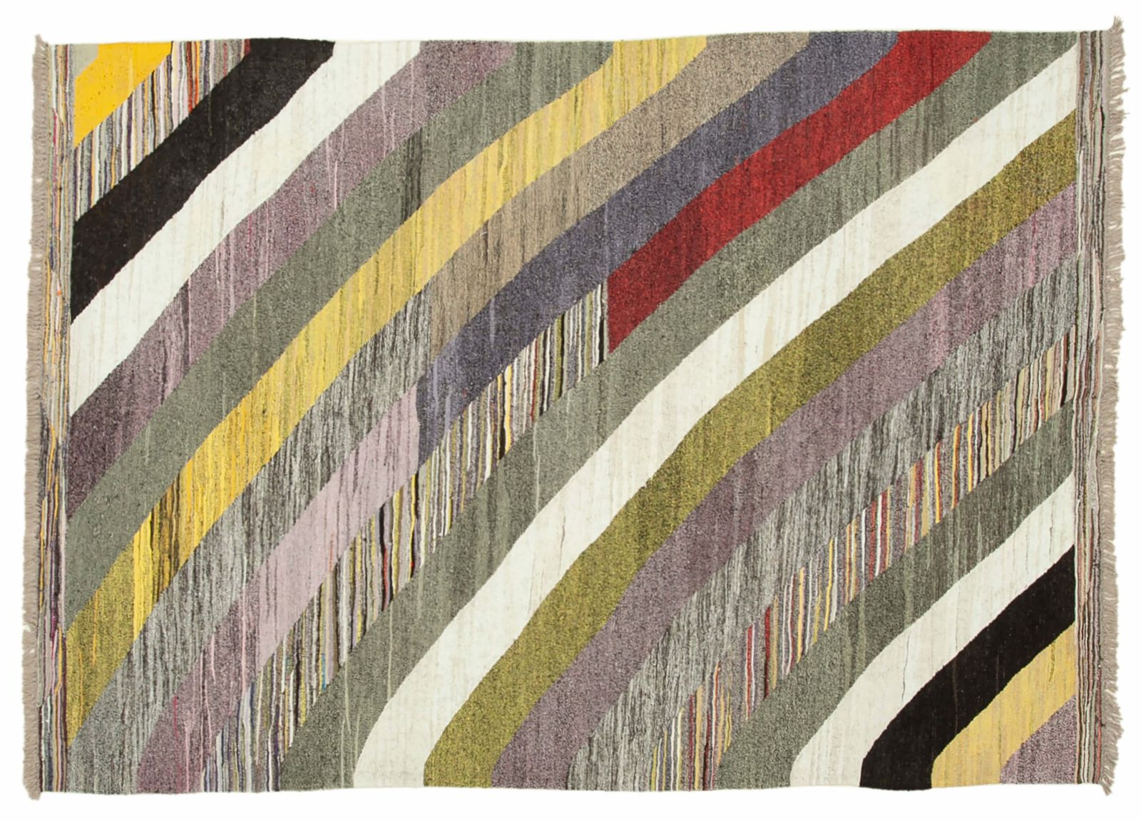 Tribal Kilim 210 X 317 Sku 22767 photo Textiles