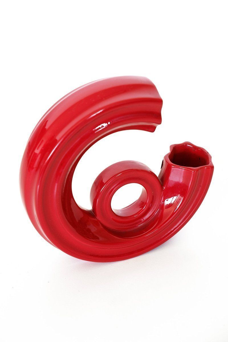Sculptural Italian Ceramic Vase From Susy Nove Bassano, Italy photo furniture