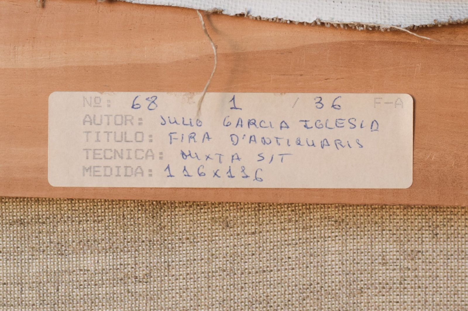 photo vintage Julio Garcia Iglesias   Antique Market