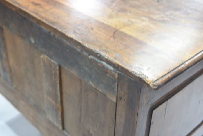 Furniture 18th Century Walnut Jumping Chest Of Drawers photo
