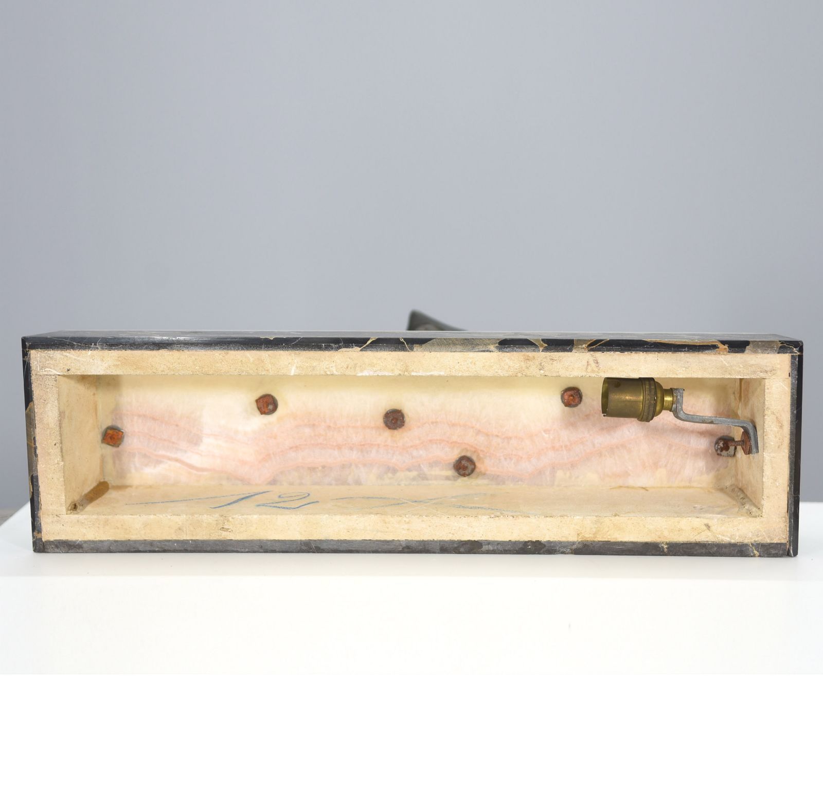 Regulates Art Deco Period 1930 On Onyx Base Young Woman With Greyhounds photo Art
