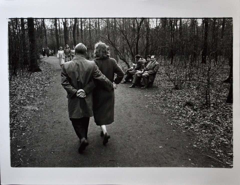 Rolf Gillhausen A Walk In The Park   Germany 1950ies   Signed 1950 1959