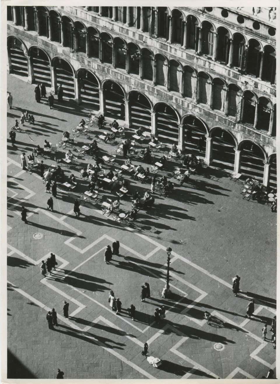 Erich Andres Venice   St. Mark's Square 1954 1955