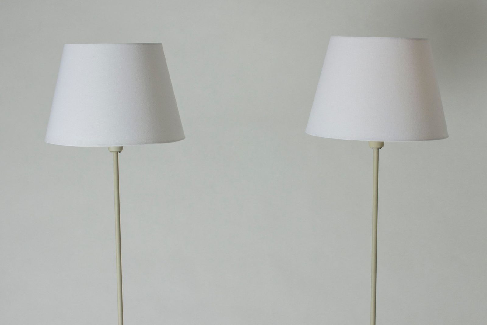 Vinatge Lacquered Metal Floor Lamps From Asea, 1950s, Set Of 2 photo vinterior