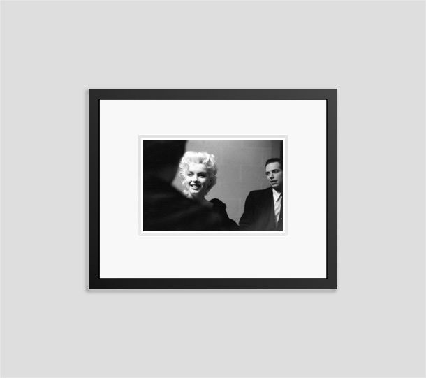 'Marilyn Costume Fitting' Marilyn Monroe 1955 Silver Gelatin Print Framed In Black
