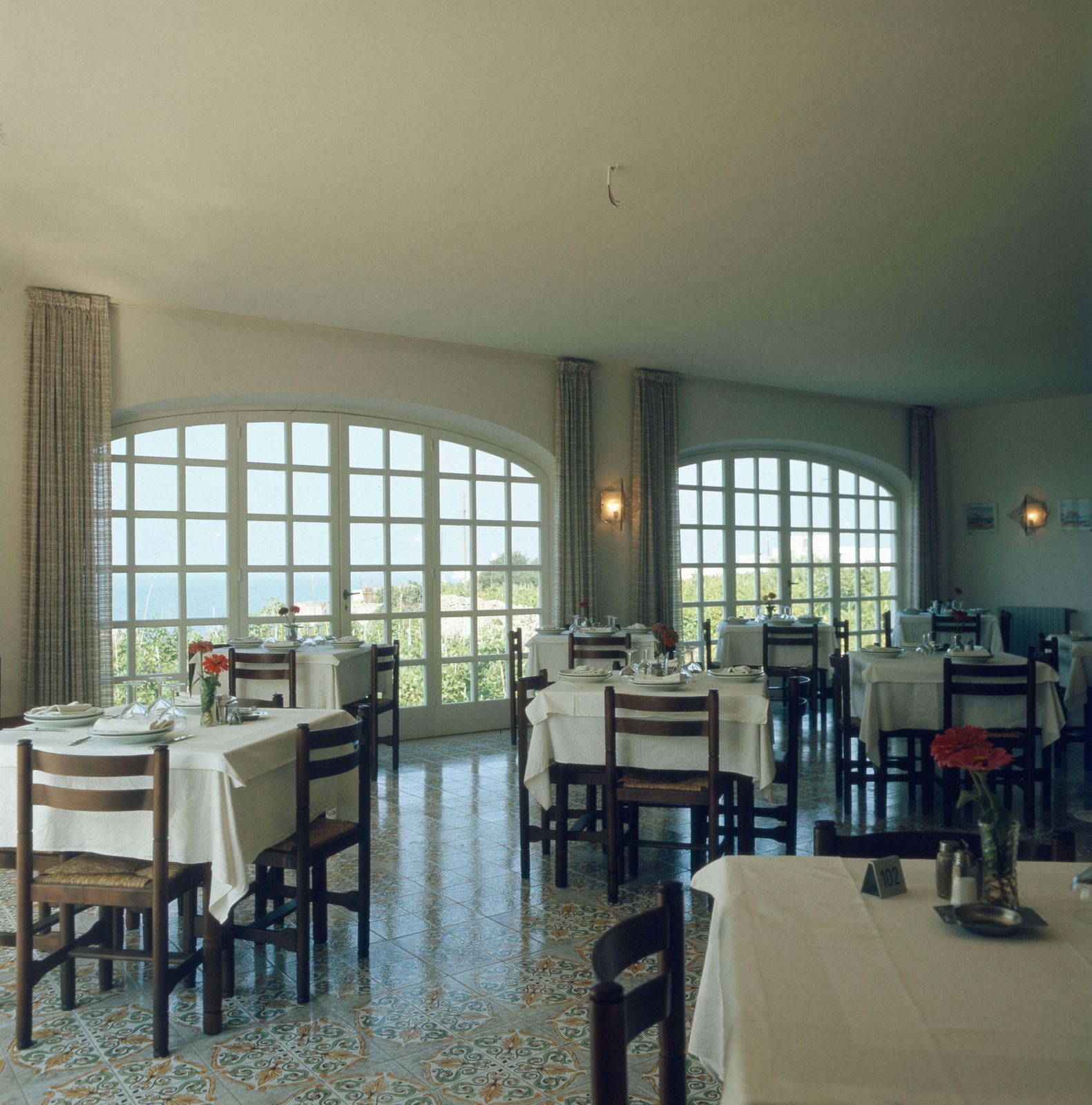 Hotel Lobbies, Rooms And Bars   Hotel Island Ischia, Italy 1970s.