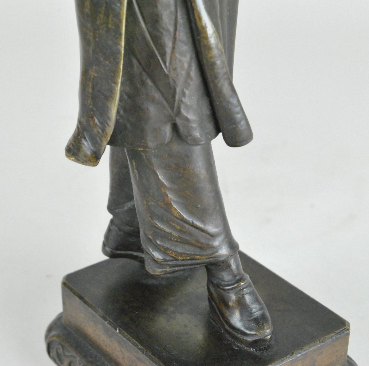 photo for sale Chinese Crocodile In Bronze, Rare Model By H Galy, 19th Century