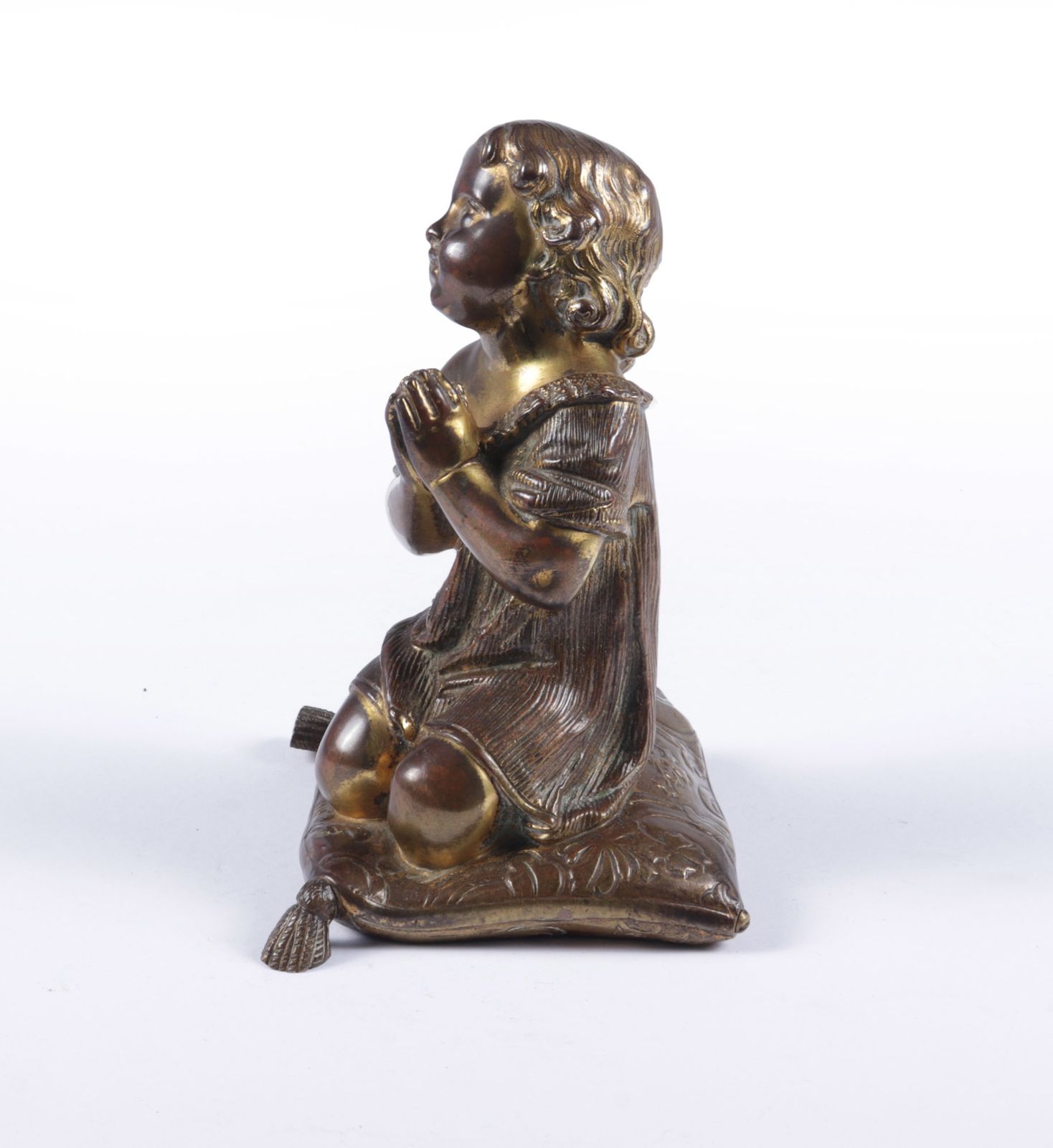 Italian Gilt Bronze Cherub C1860 photo Home Decor