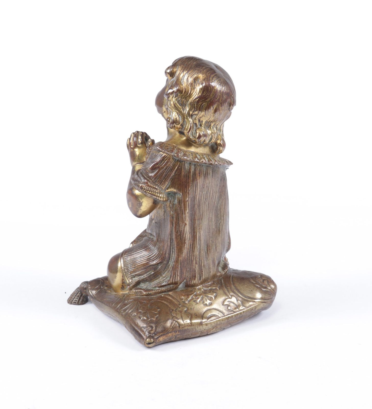 Italian Gilt Bronze Cherub C1860 photo vinterior