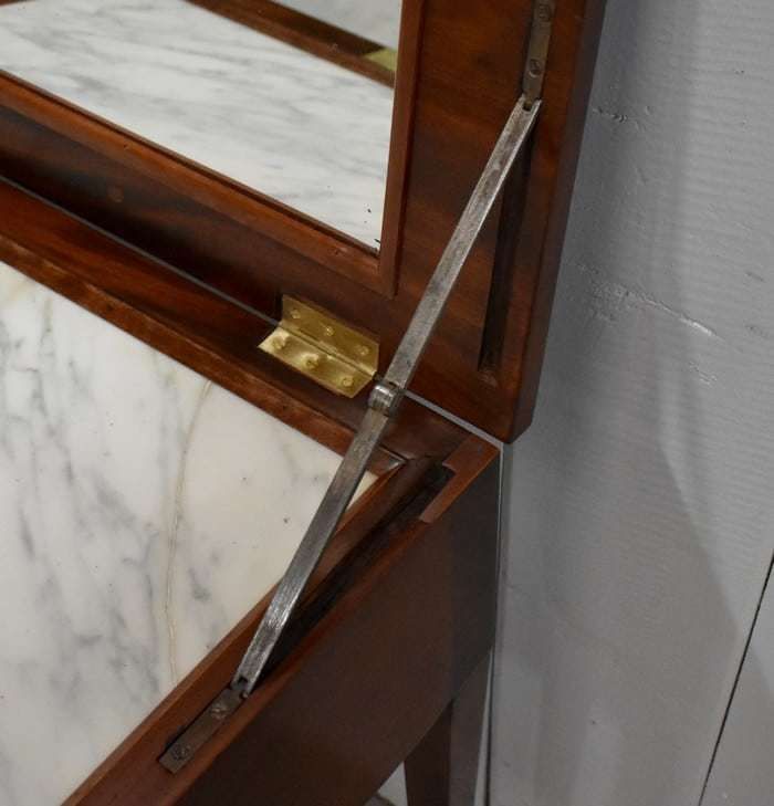 4200.34 Powder In Mahogany, Louis Xvi Period Late 18th Century photo