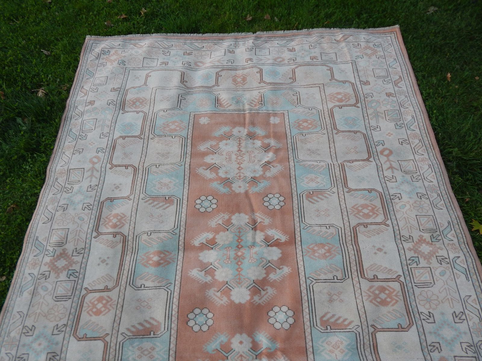 Decorative Turkish Soft Muted Color Oushak Living Room Rug 200 X 280 Cm photo furniture