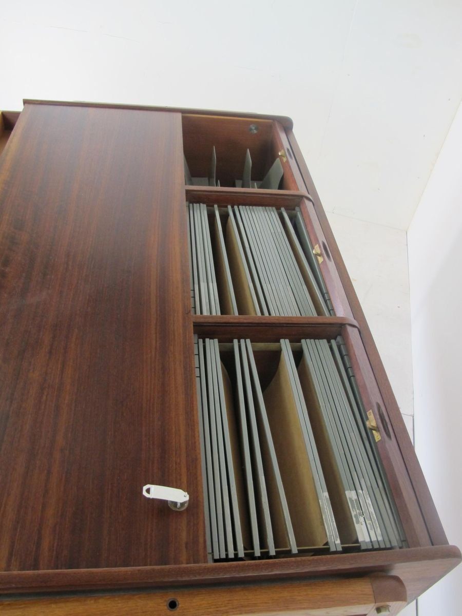 Scandinavian Teak Desk By Clausen & Maerus For Eden Rotterdam, 1960s photo vintage