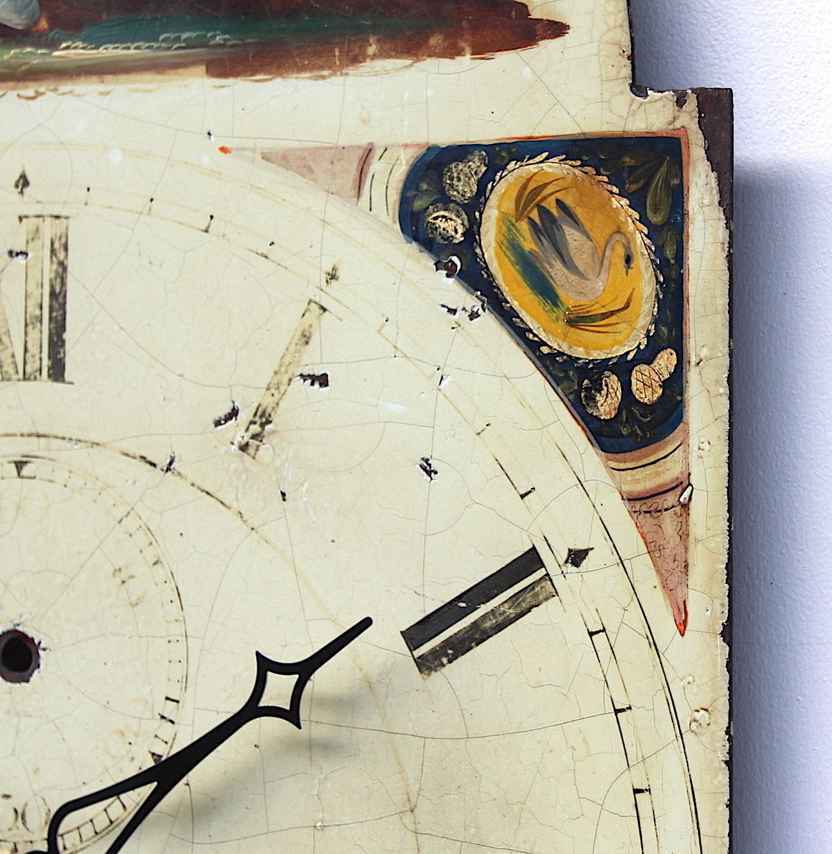 19th Century Grandfather/Longcase Clock Dial. Fully Guaranteed photo for sale