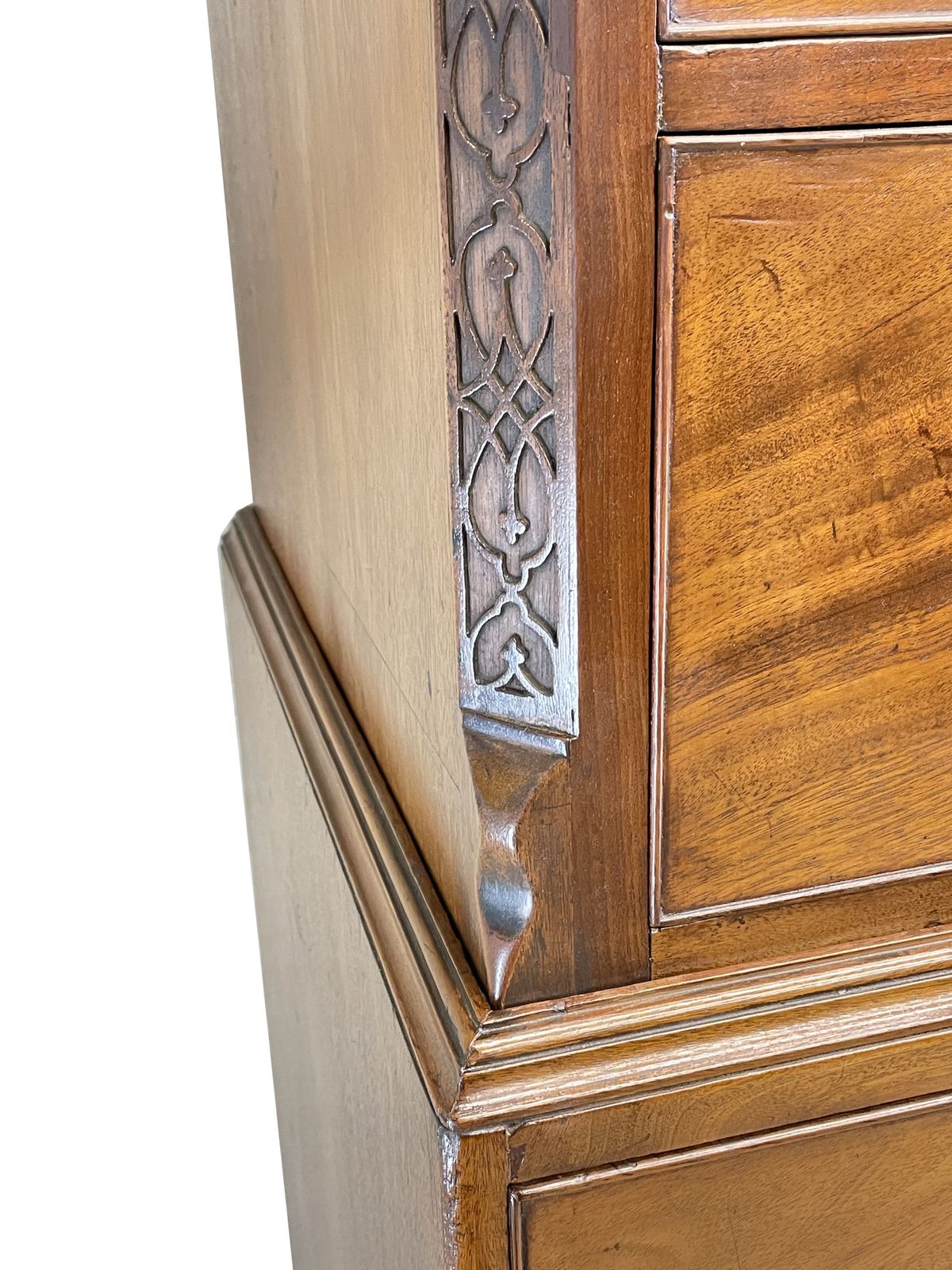 Georgian 18th Century Mahogany Tallboy / Chest On Chest (England, Circa 1760) photo buy