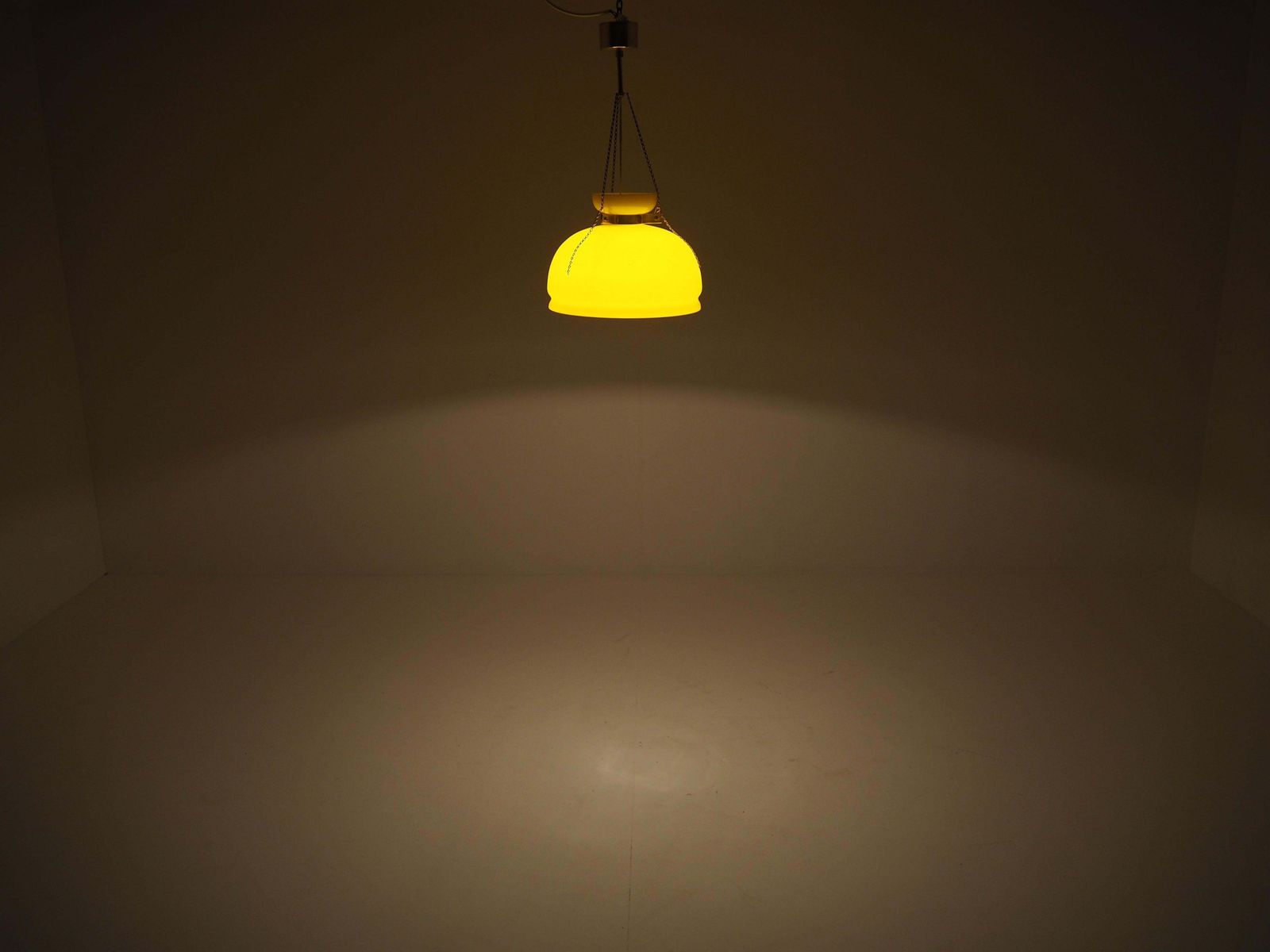 photo furniture Midcentury Glass Chandelier In Style Of Harvey Guzzini, 1960s