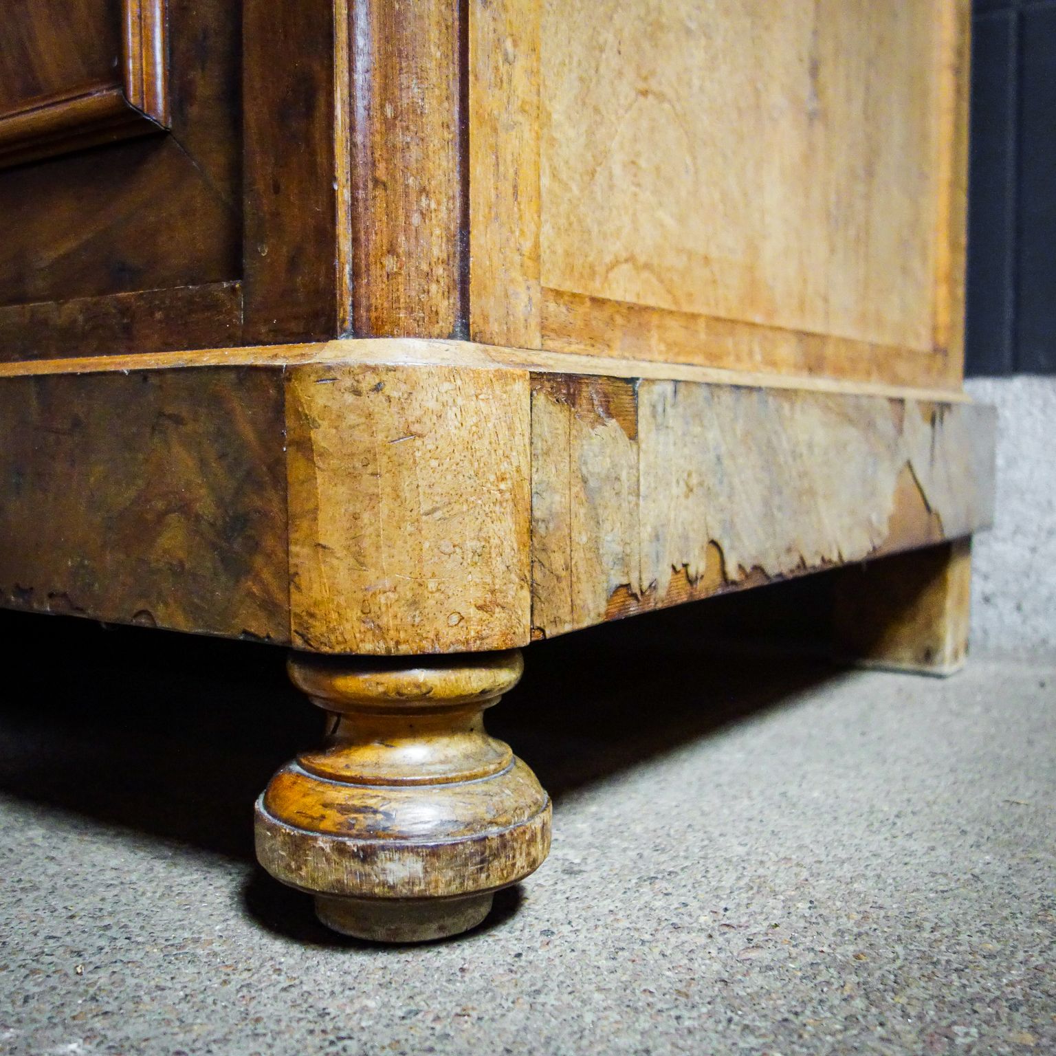 Meubels Hoge Tweedelige Engelse Kast | Jaren 1920 photo