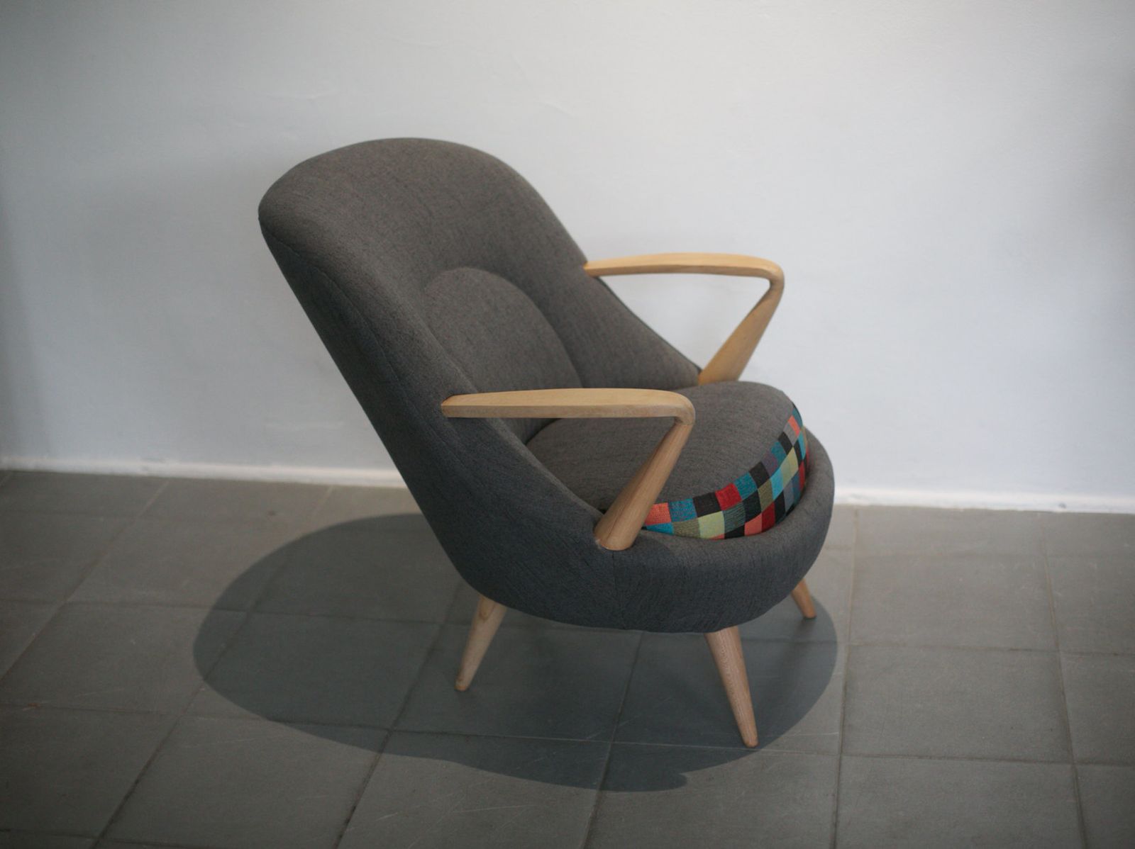 Polish Unique "345" Armchair From Mid Century. Designed In 1958 By Racinowski And Jędrachowicz photo 1417.0