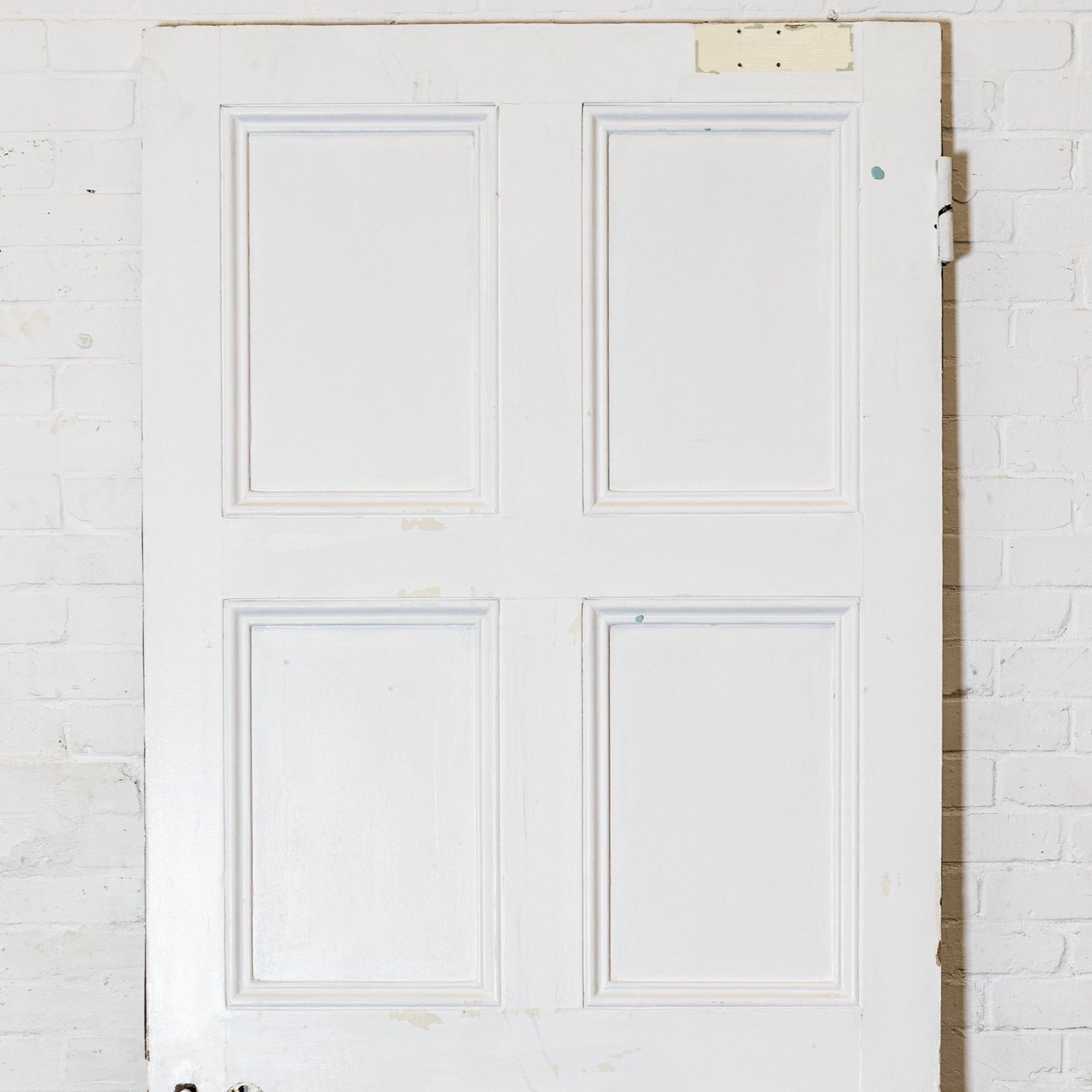 Large Georgian Style Solid Pine Panelled Door   225.5cm X 104.5cm photo furniture