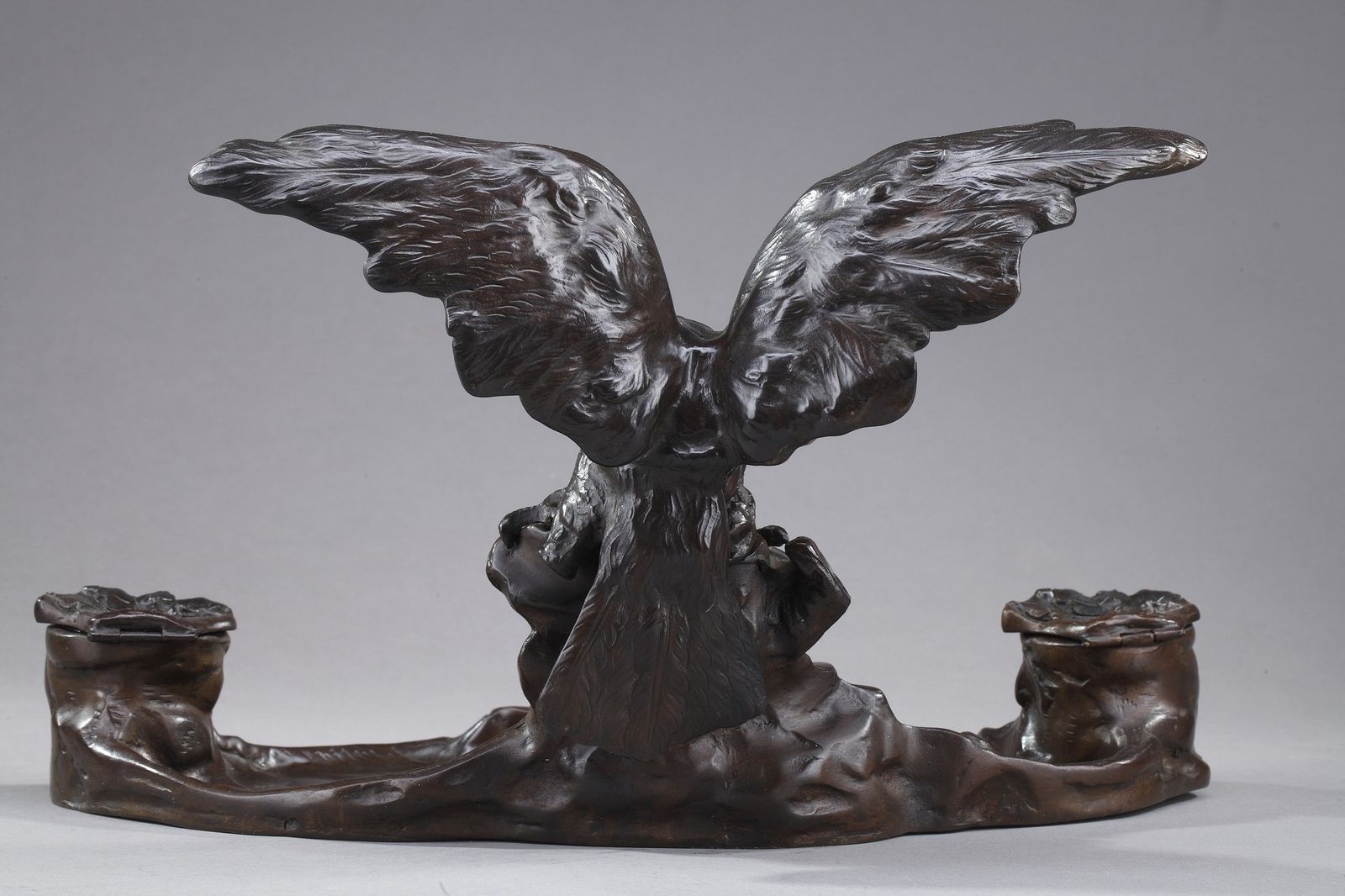 photo for sale Encrier Art Nouveau par Albert Marionnet (français, 1852-1912)