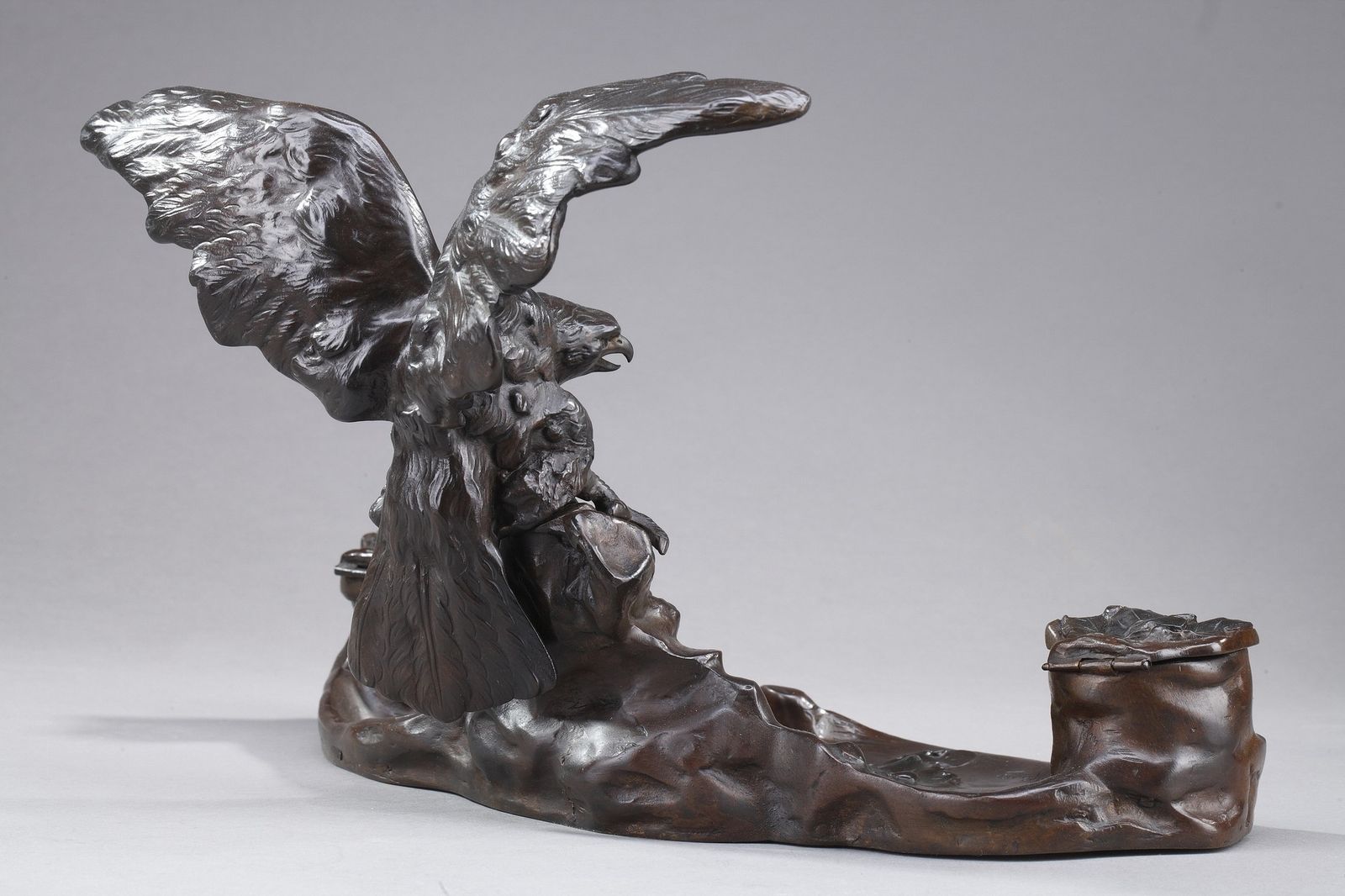 Art Encrier Art Nouveau par Albert Marionnet (français, 1852-1912) photo