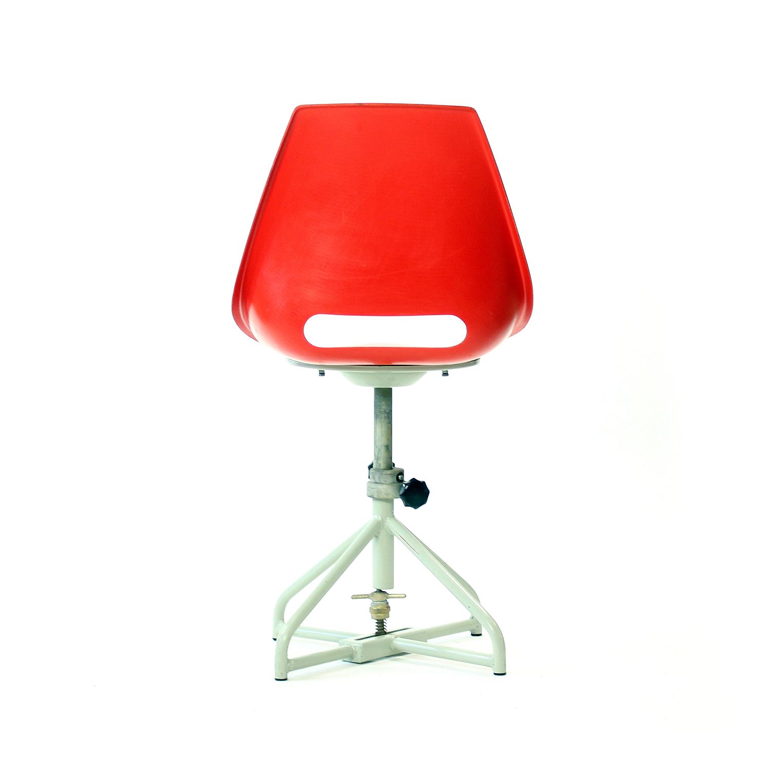 Red Chair By Miroslav Navratil For Vertex, 1960s, 10 Available photo vintage