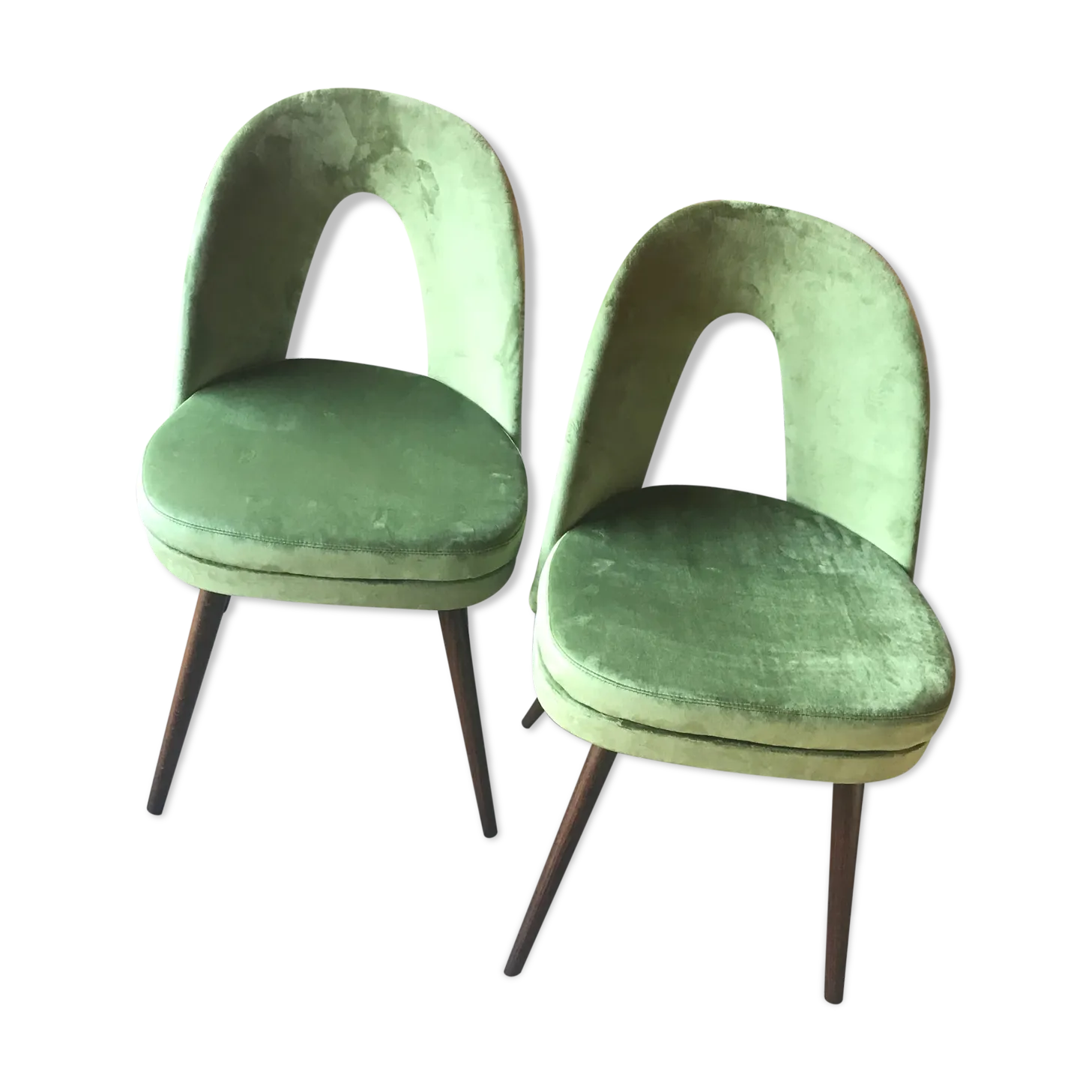 Mid Century Dining Chairs By Antonín šuman For Tatra Nábytok, 1960s, Set Of 2 photo furniture