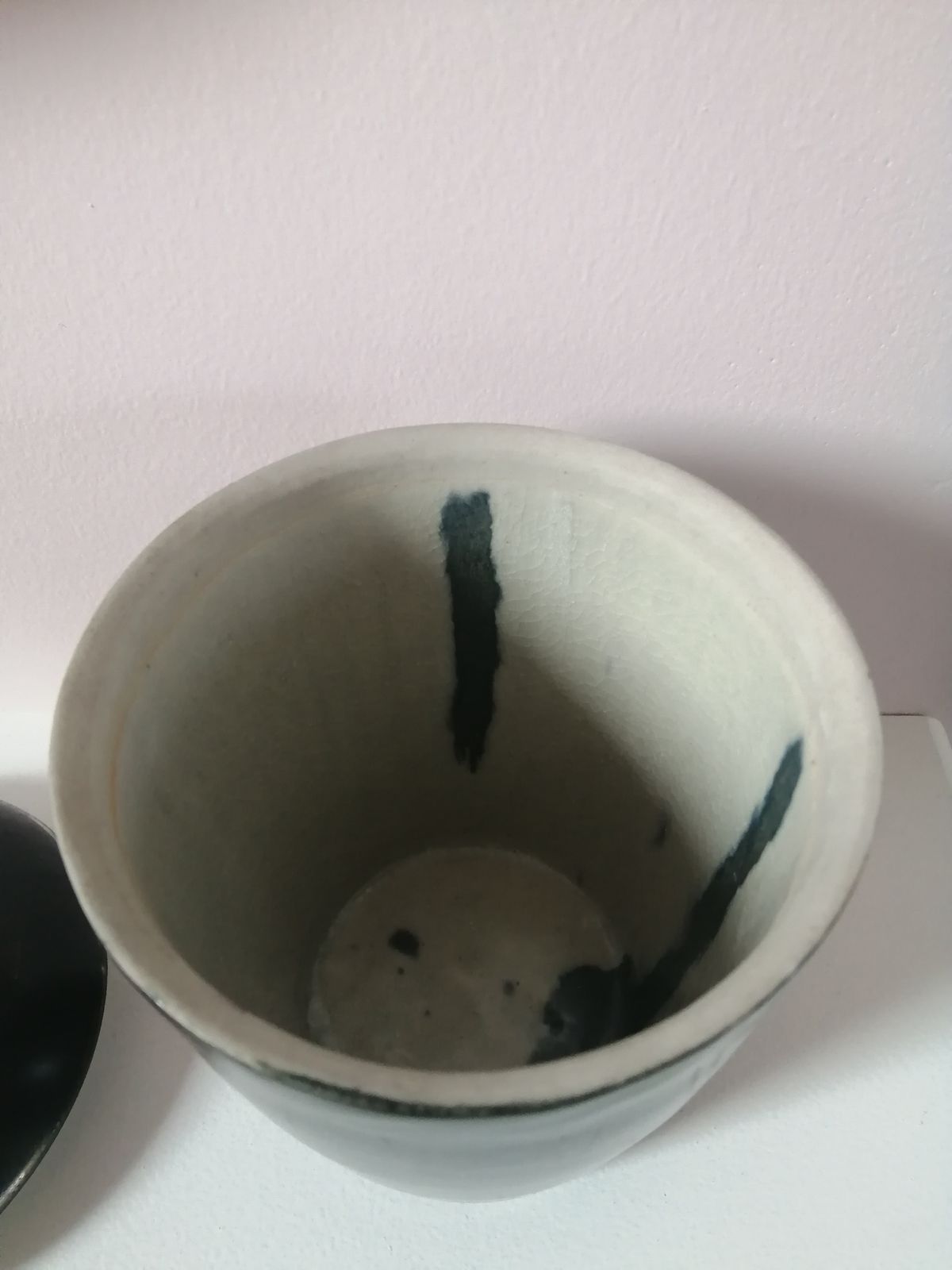 Jean Luce French Modernist Porcelain Lidded Pot Art Deco Style Uam C1930 Signed photo vintage