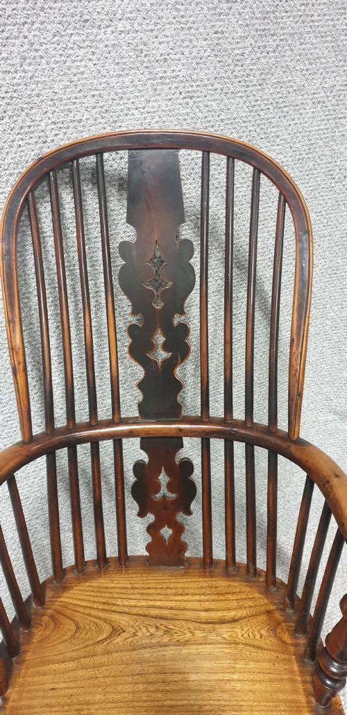 Tall Yew Wood Windsor Chair photo furniture