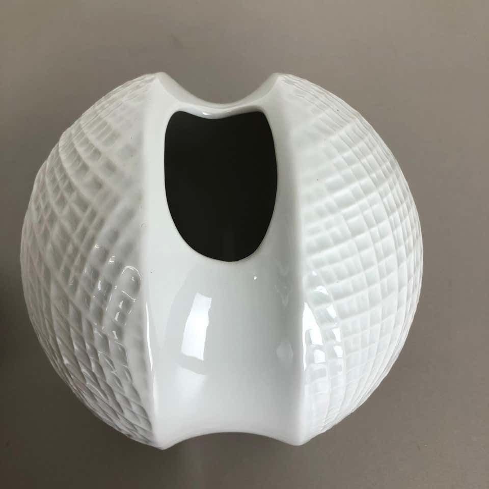 photo furniture Set Of 2 Porcelain Op Art "Jojo" Vase By Wunsiedel Bavaria, Germany, 1970s