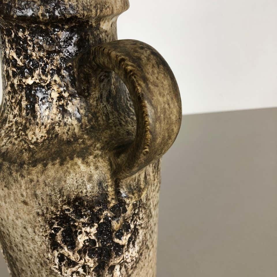 photo for sale Large Multi Color Vase Fat Lava "407 35" Vase By Scheurich, Germany, 1970s