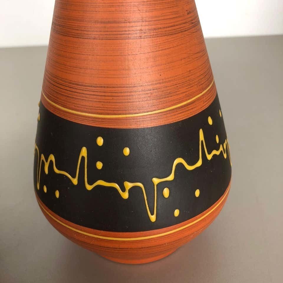 Set Of 2 Ceramic Pottery Vase Heinz Siery Carstens Tönnieshof, Germany, 1960s photo vinterior