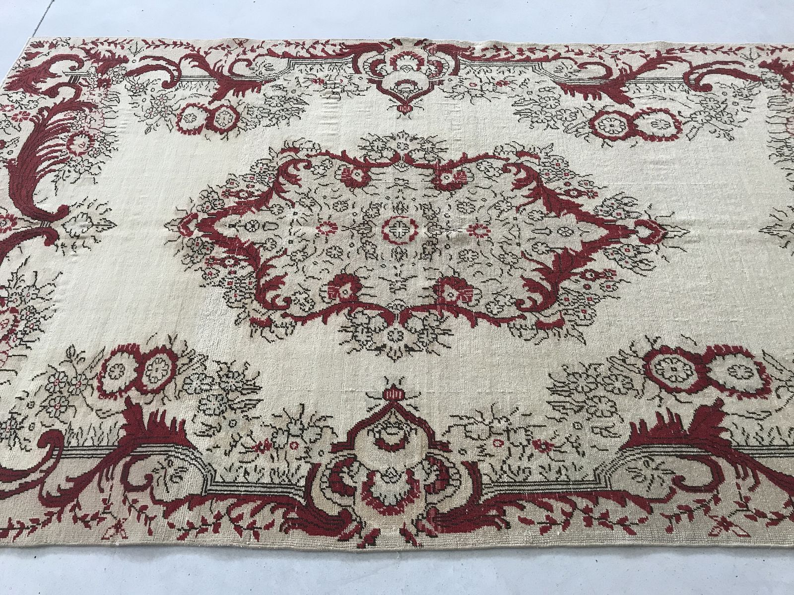 Small Rug, Pastel Rug,Turkish Oushak Rug,Anatolian Rug,Vintage Rugs,Home Living,Handwoven Rug Decorative Rug,Area Rug,Carpet Rug photo Textiles