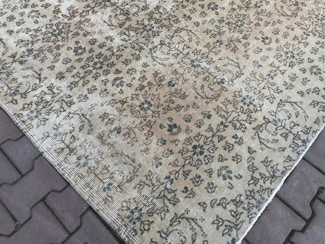 Anatolian Rug,7’3”X10’8”Rug,Turkish Rug,Oushak Rug,Vintage Rug,Design Rug,Floor Rug,Wool Rug,Handwoven Rug,Handmade Rug,Turkish Runner Rug photo 1001.0