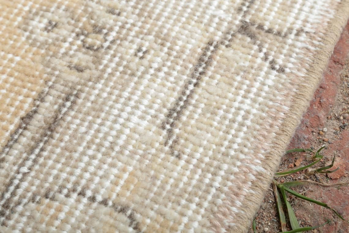 Vintage Rug, Anatolian Rug, Turkish Rug, Decorative Rug, Oushak Rug, Area Rug, Oriental Rug, Handmade Rug, Bohemian Rug, 3.8 X 6.6 Ft photo buy