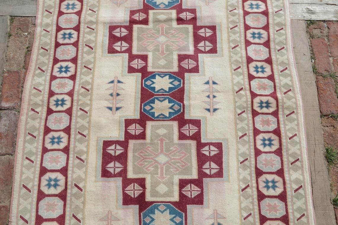 4.1 X 5.7 Feet, Rare Turkish Rug, Turkish Rug, Area Rug, Oushak Rug, Handmade Rug, Vintage Rug, Decorative Rug, Anatolian Rug, Bohemian Rug photo Textiles