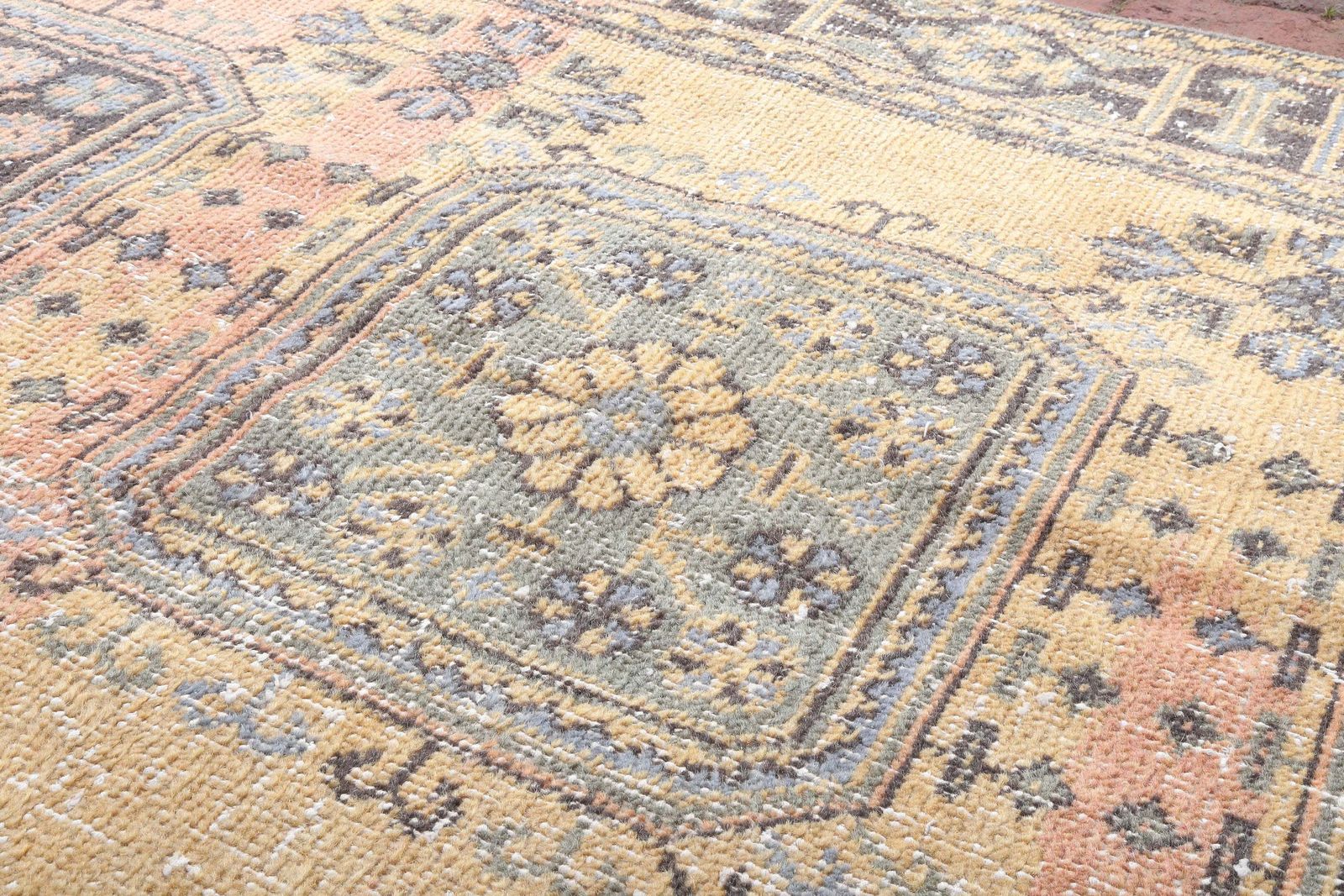 Hallway Rug, Anatolian Runner Rug, Vintage Runner Rug, Oushak Runner Rug, Turkish Runner Rug, Antique Runner Rug, Runner Rug photo furniture