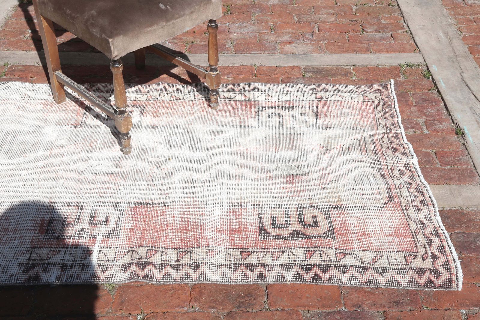 Oushak Runner Rug, Handmade Runner Rug, Hallway Rug, Vintage Runner Rug, Antique Runner Rug, Bohemian Runner Rug, Runner Rug photo for sale