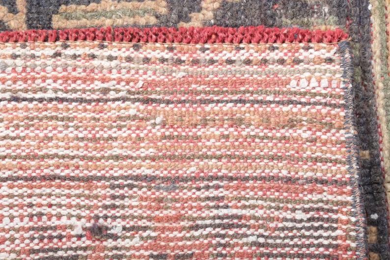 Antique Runner Rug, Wide Runner Rug, Vintage Runner Rug, Bohemian Runner Rug, Oushak Runner Rug, Hallway Rug, Turkish Runner Rug photo buy