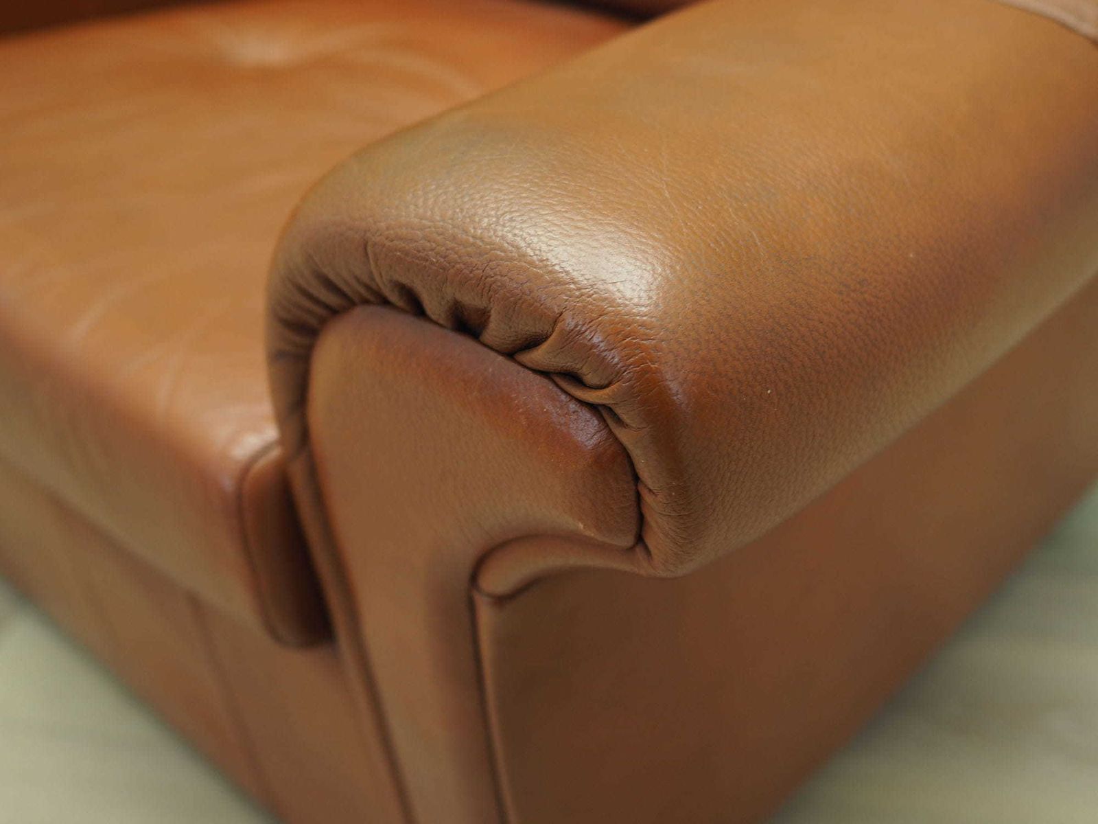 Leather Armchair, Danish Design, 60s, Production: Denmark photo vintage