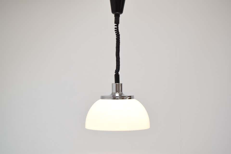 Mid Century Large Pendant Meblo Designed By Harvey Guzzini, Space Age,1970‘S. photo vintage
